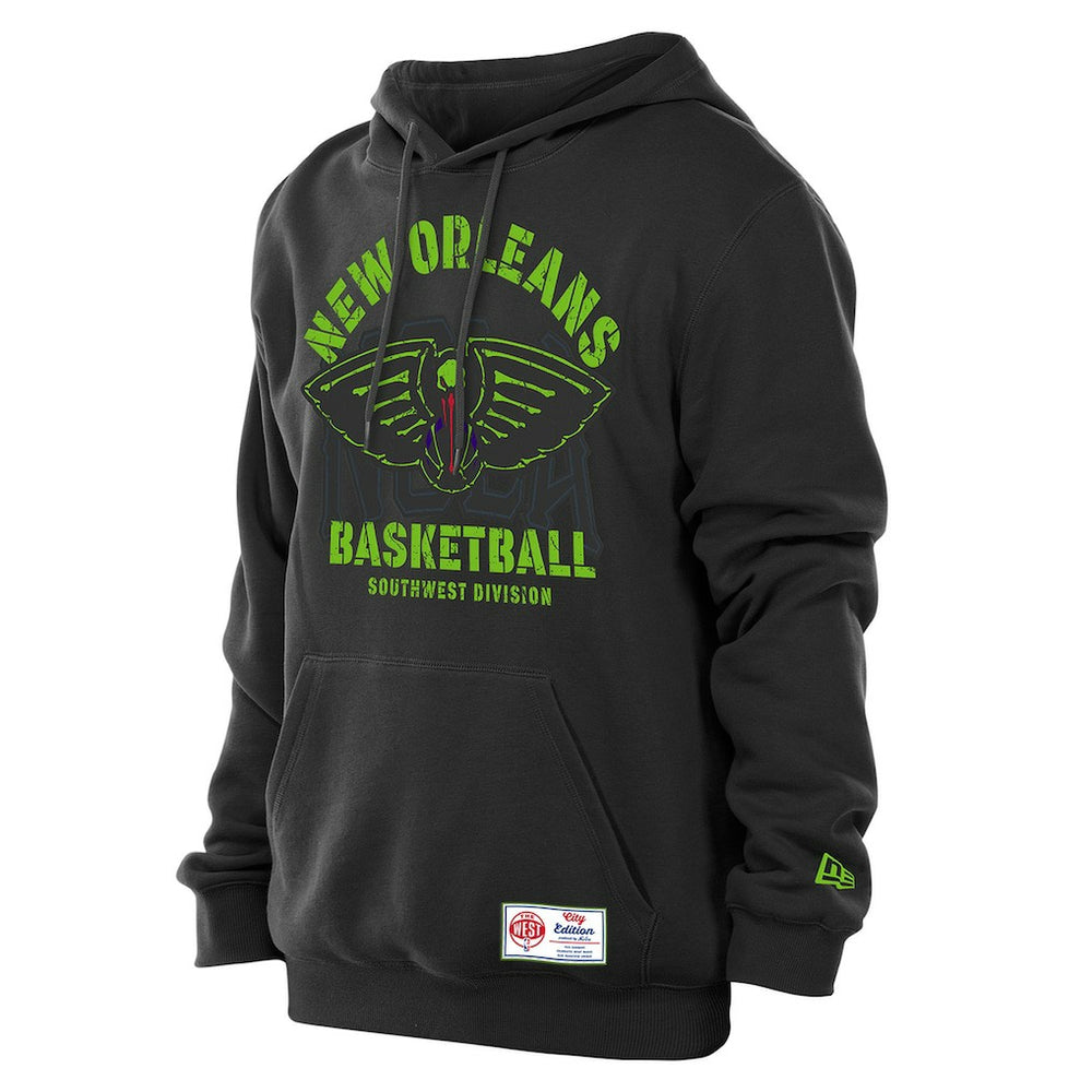 New Era - New Orleans Pelicans 2025/26 City Edition Fleece Hoodie - Black
