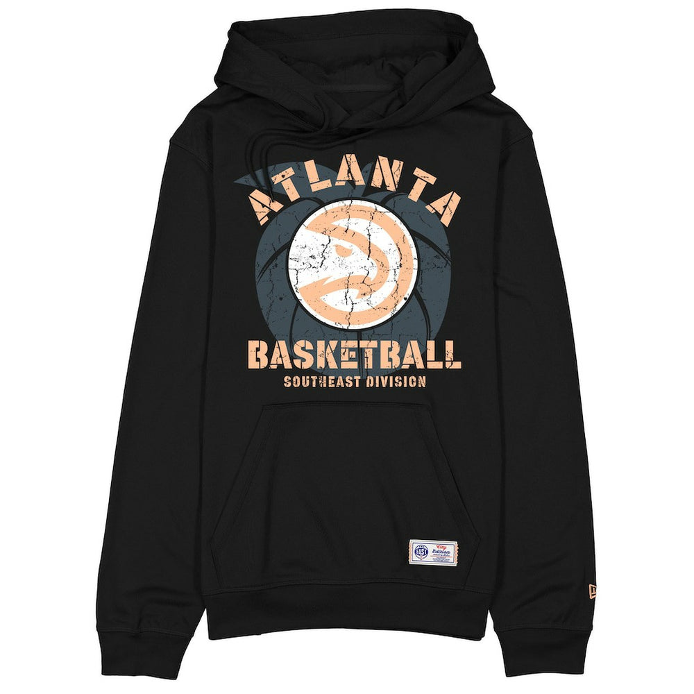 New Era - Atlanta Hawks 2025/26 City Edition Fleece Hoodie - Black