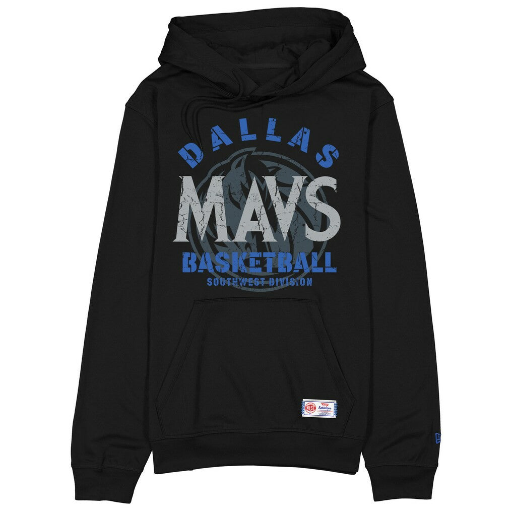 New Era - Dallas Mavericks 2025/26 City Edition Fleece Hoodie - Black