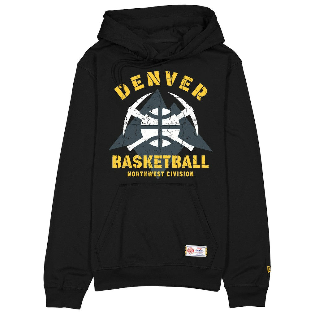 New Era - Denver Nuggets 2025/26 City Edition Fleece Hoodie - Black