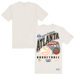 New Era - Atlanta Hawks Oversized City Edition Remix Vintage T-Shirt - Cream