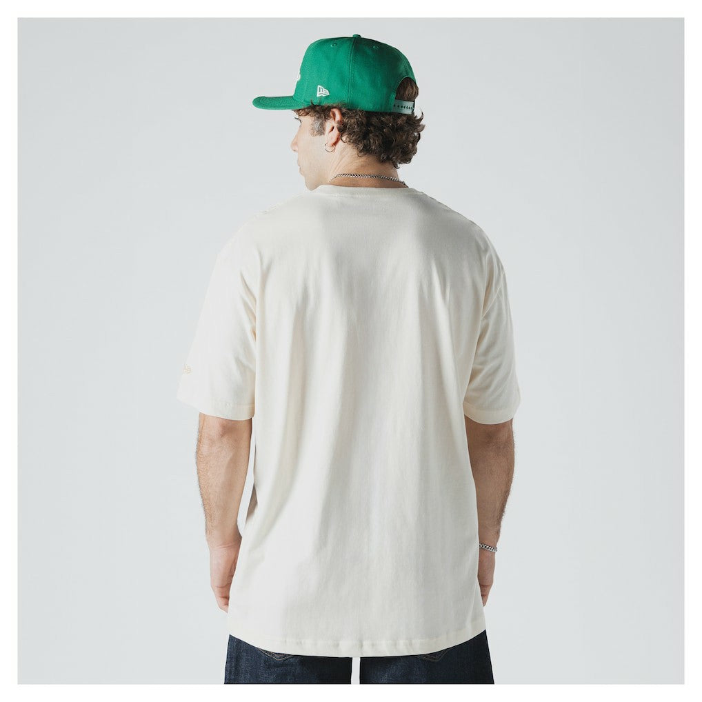 New Era - Boston Celtics Oversized City Edition Remix Vintage T-Shirt - Cream