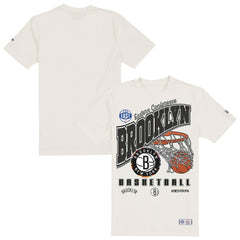 New Era - Brooklyn Nets Oversized City Edition Remix Vintage T-Shirt - Cream