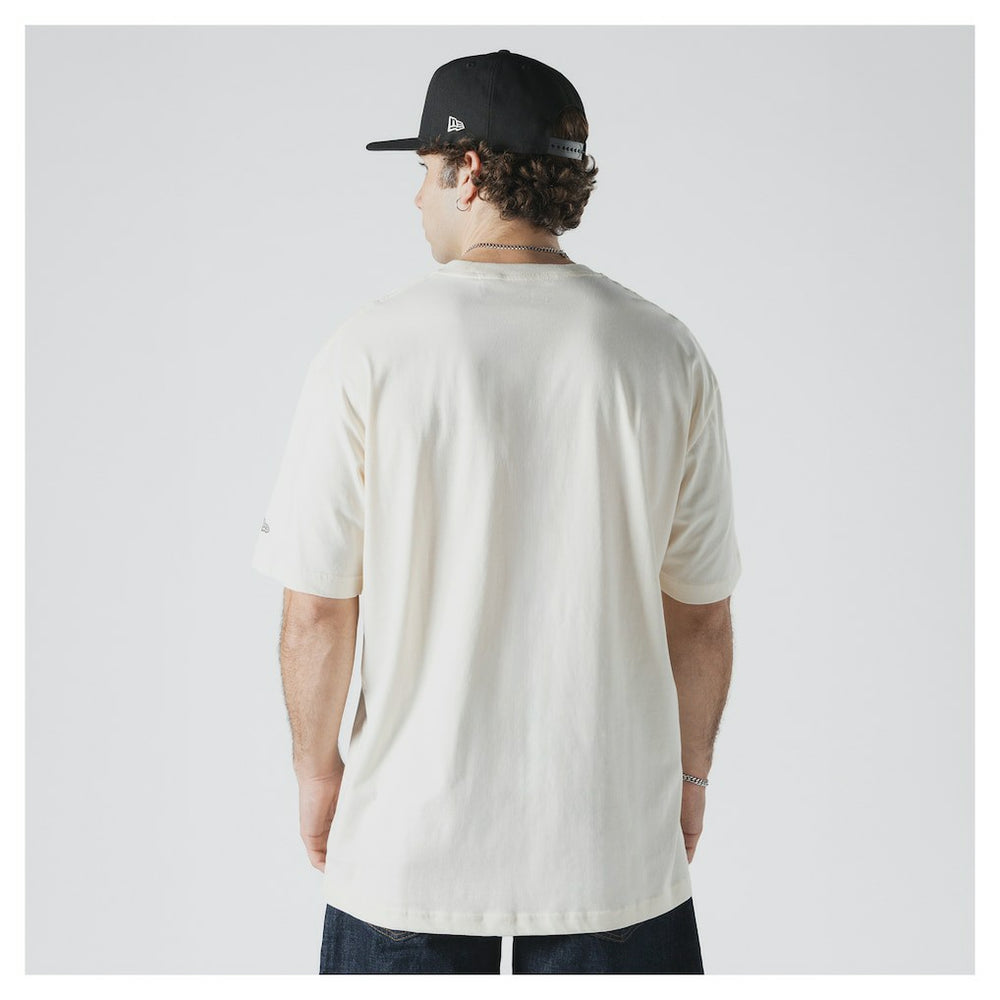 New Era - Brooklyn Nets Oversized City Edition Remix Vintage T-Shirt - Cream