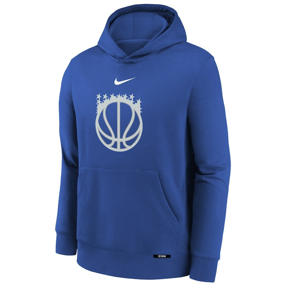 Nike - Orlando Magic Youth 2025/26 City Edition Club Fleece Pullover Hoodie - Platinum