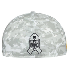 Miami Dolphins New Era 2025 Salute to Service Fan Pack 59FIFTY Fitted Hat White - NFL