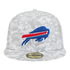 Buffalo Bills New Era 2025 Salute to Service Fan Pack 59FIFTY Fitted Hat White - NFL