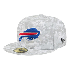 Buffalo Bills New Era 2025 Salute to Service Fan Pack 59FIFTY Fitted Hat White - NFL