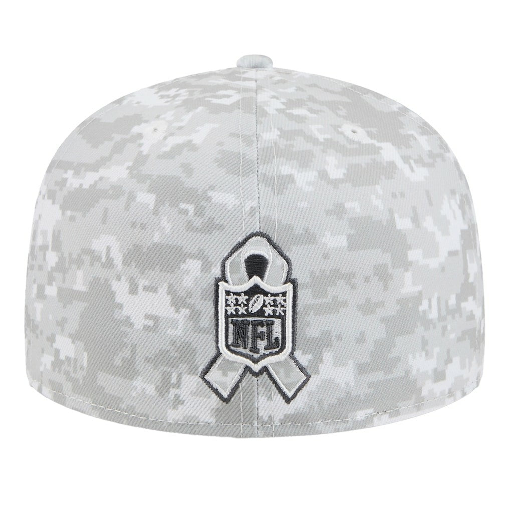 Buffalo Bills New Era 2025 Salute to Service Fan Pack 59FIFTY Fitted Hat White - NFL