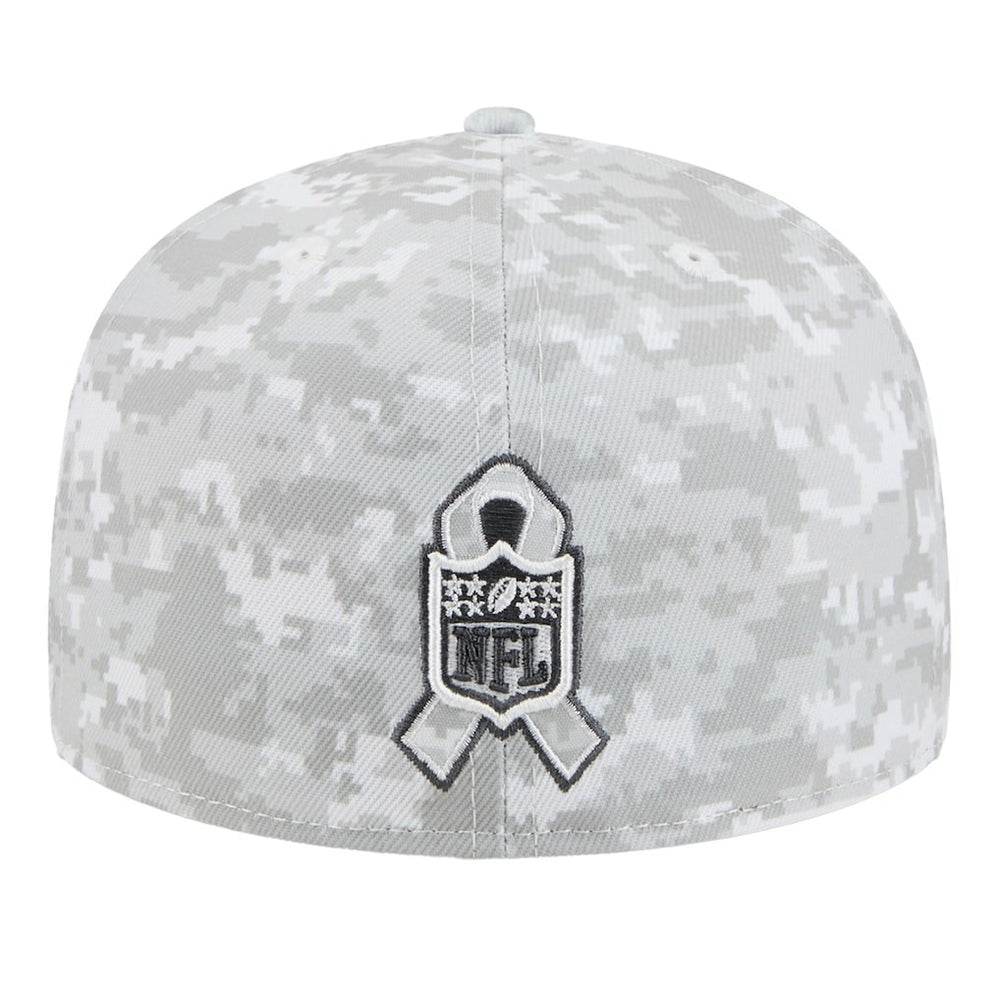 Buffalo Bills New Era 2025 Salute to Service Fan Pack 59FIFTY Fitted Hat White - NFL