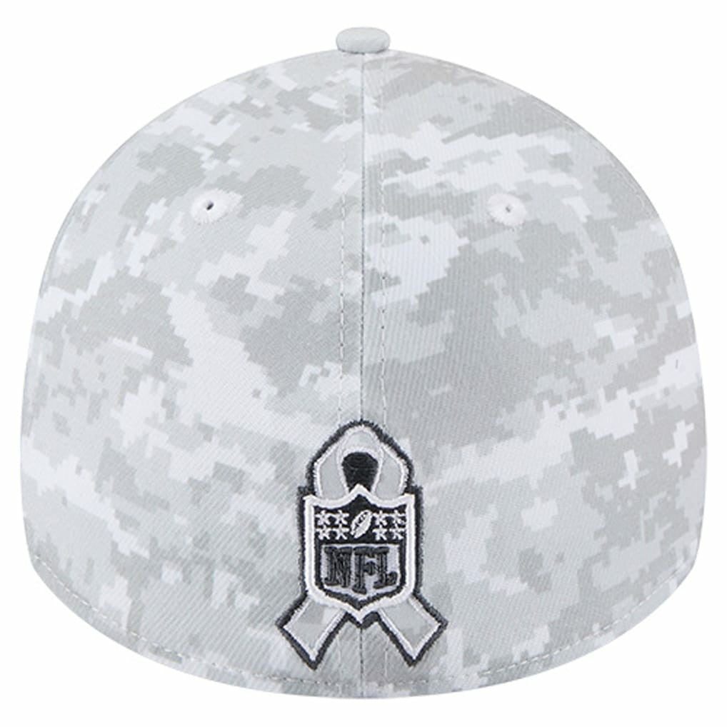 Kansas City Chiefs New Era 2025 Salute to Service Digital Camo Fan Pack 39THIRTY Flex Hat White - NFL