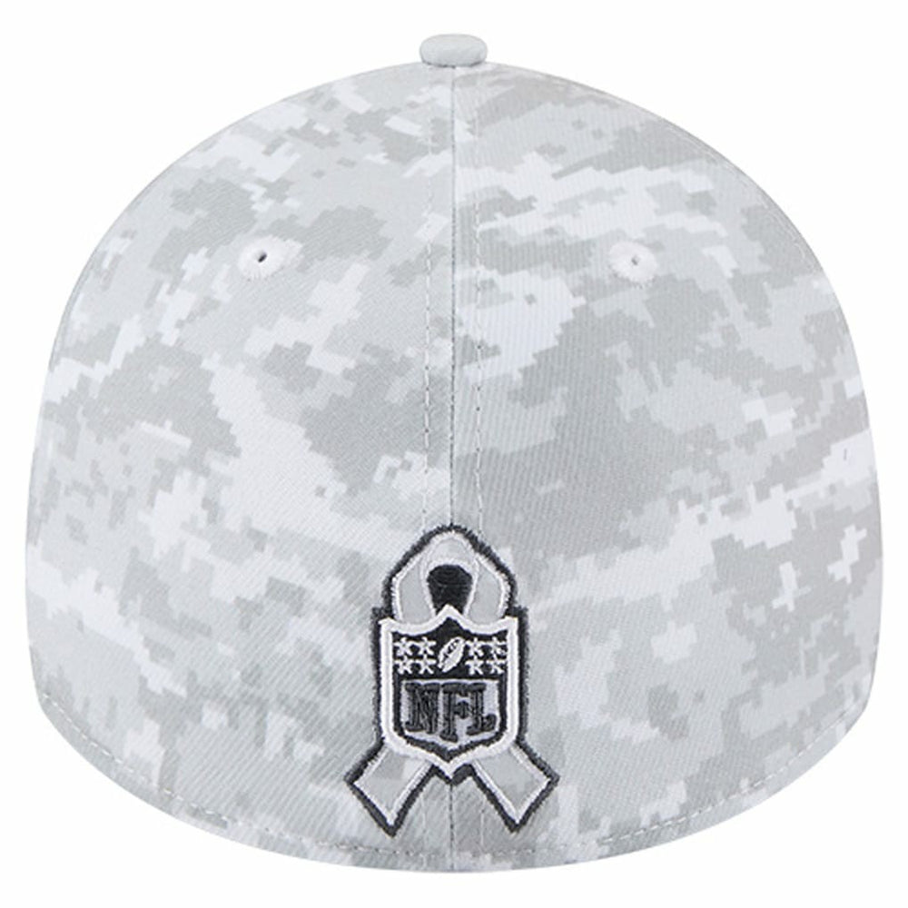 Kansas City Chiefs New Era 2025 Salute to Service Digital Camo Fan Pack 39THIRTY Flex Hat White - NFL