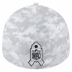 New Orleans Saints New Era 2025 Salute to Service Digital Camo Fan Pack 39THIRTY Flex Hat White - NFL