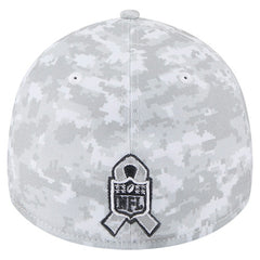 New York Jets New Era 2025 Salute to Service Digital Camo Fan Pack 39THIRTY Flex Hat White - NFL