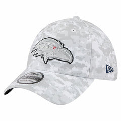Baltimore Ravens New Era 2025 Salute to Service Digital Camo Fan Pack 39THIRTY Flex Hat White - NFL