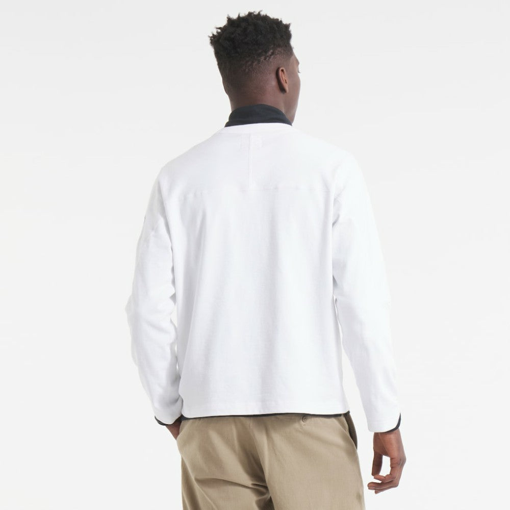 New Jersey Devils - Todd Snyder Heavyweight Long Sleeve Jersey Style T-Shirt White