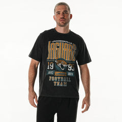 Jacksonville Jaguars The Wild Collective Unisex Band T-Shirt Black - NFL