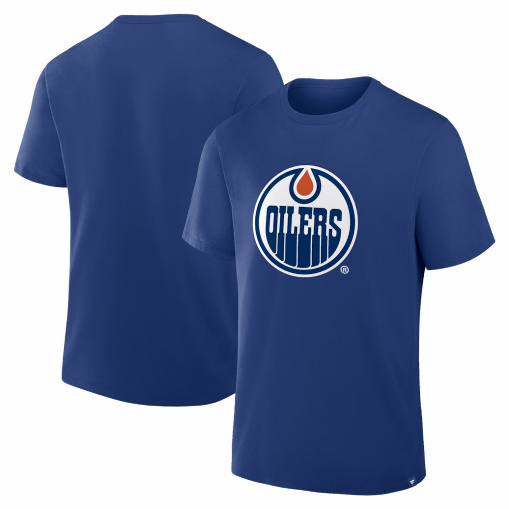 Edmonton Oilers - Fanatics Essential Legacy T-Shirt Royal