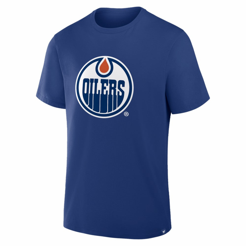 Edmonton Oilers - Fanatics Essential Legacy T-Shirt Royal