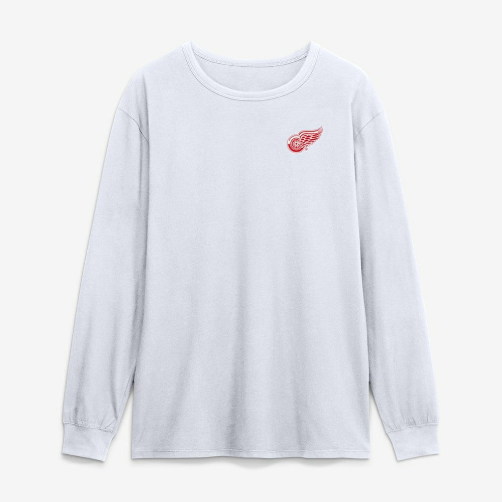 Detroit Red Wings - Fanatics Game Long Sleeve T-Shirt White