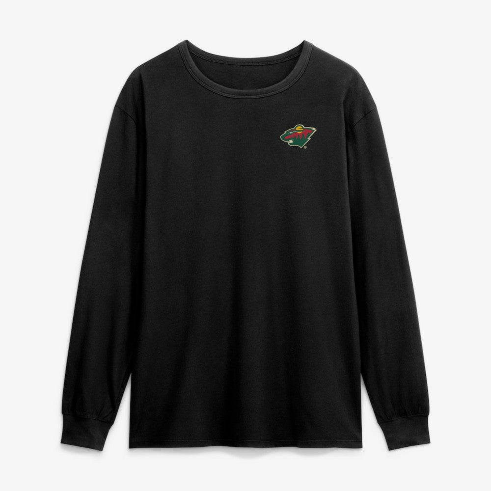 Minnesota Wild - Fanatics Game Long Sleeve T-Shirt Black