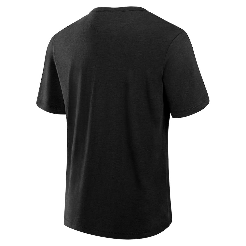Carolina Hurricanes - Fanatics Play Distressed Wordmark Stadium Slub T-Shirt Black