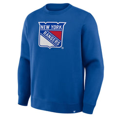 New York Rangers Fanatics Essential Legacy Sweatshirt Blue