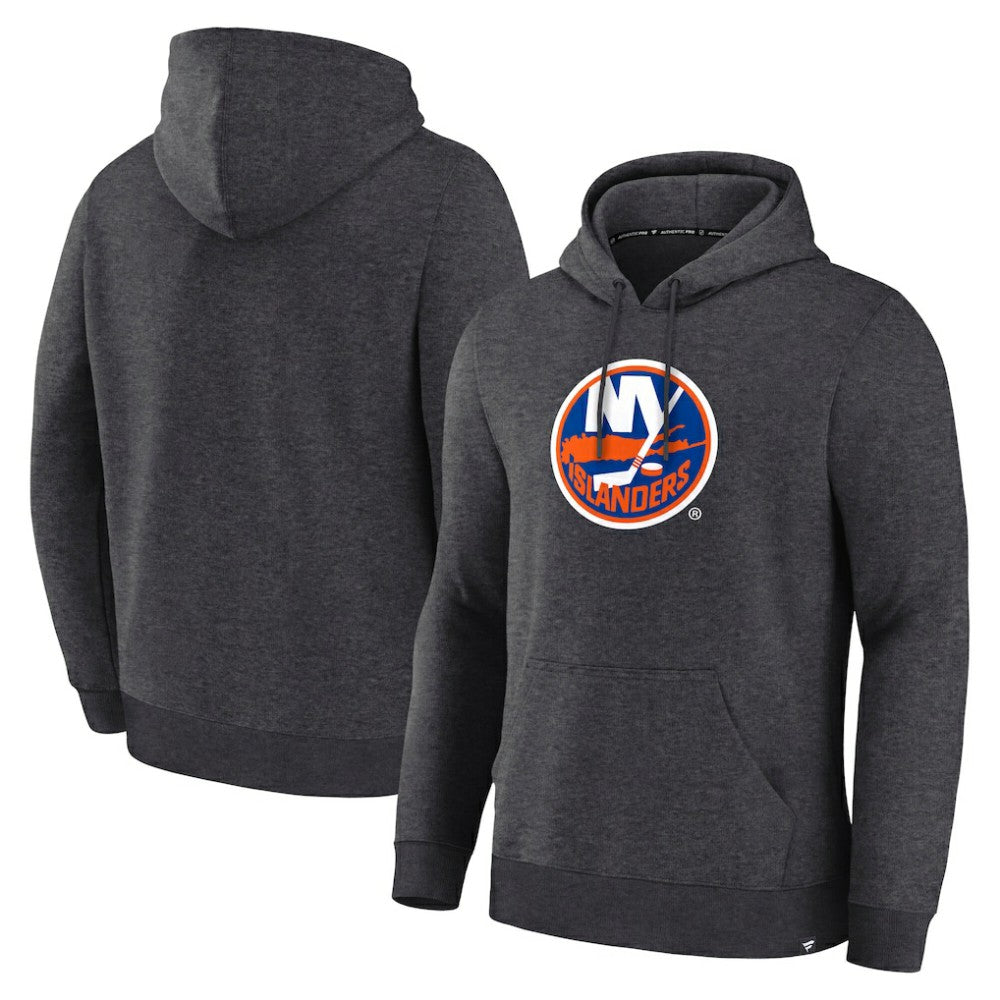 New York Islanders - Fanatics Essential Hoodie Heather Charcoal