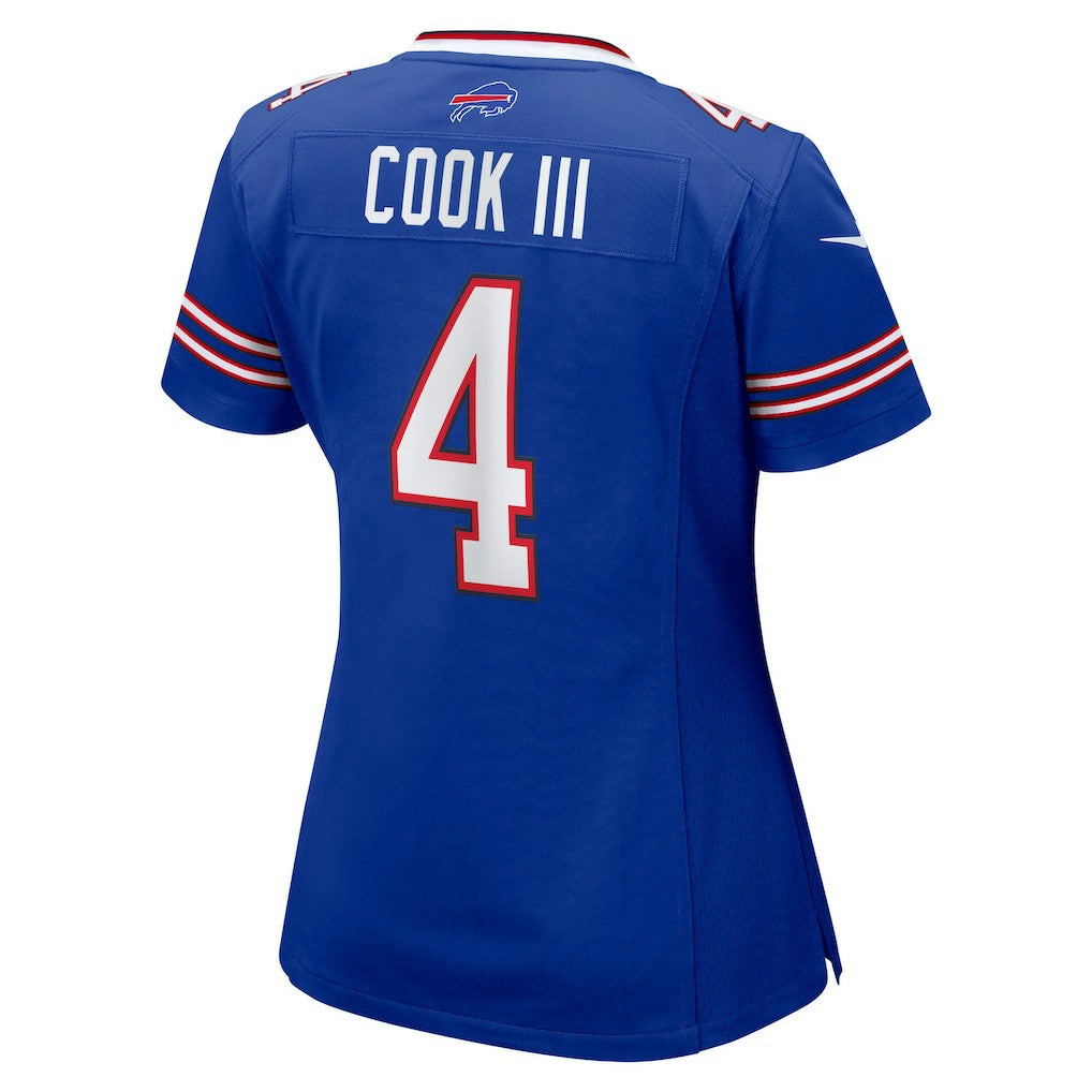 James Cook III Buffalo Bills Women's Team Game Jersey Royal - Nike
