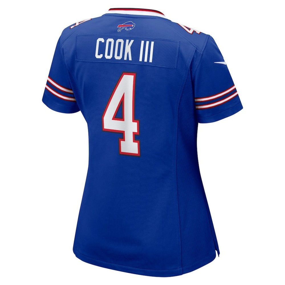 James Cook III Buffalo Bills Women's Team Game Jersey Royal - Nike