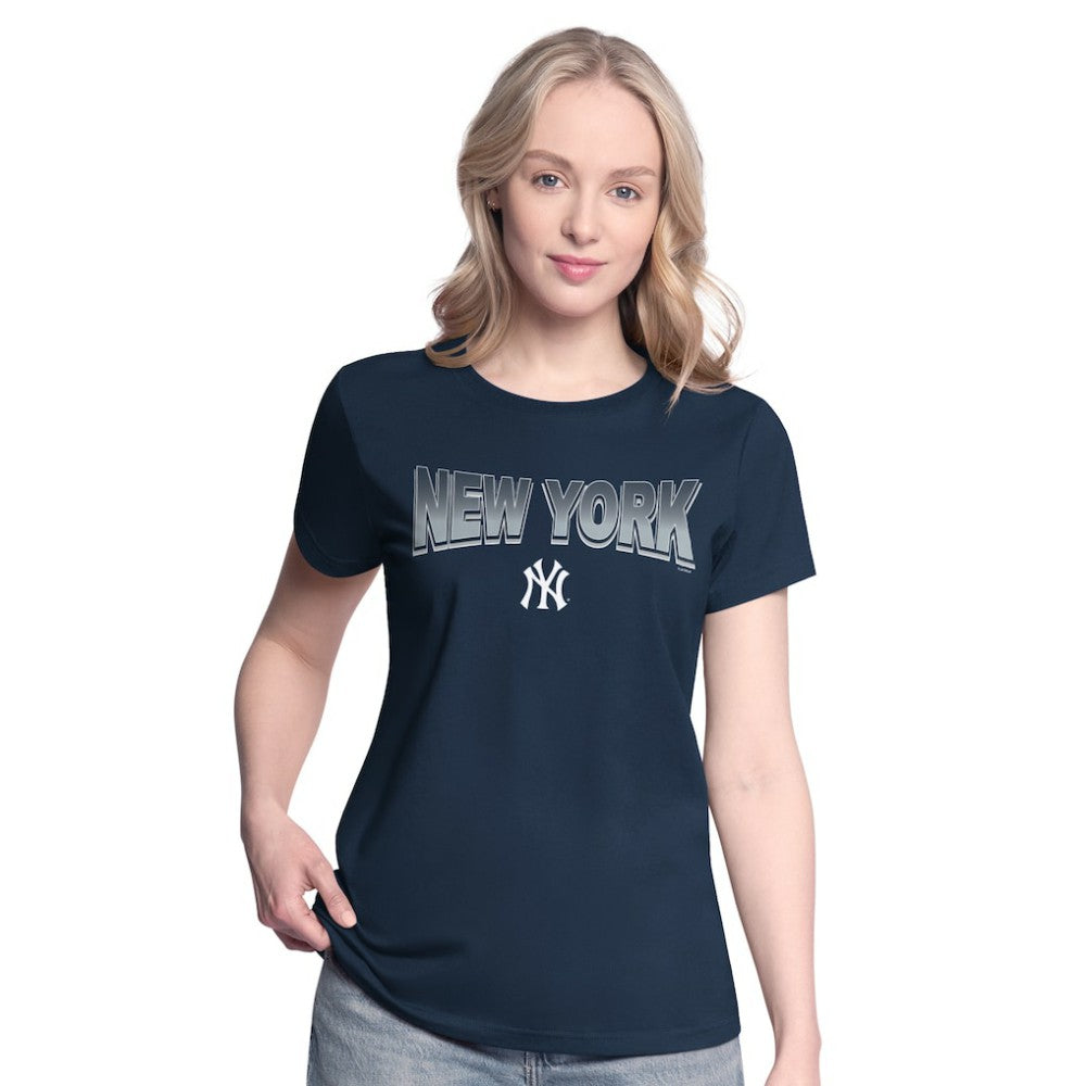 New York Yankees G-III 4Her by Carl Banks Women's T-Shirt and Hoodie Combo Pack Clearance