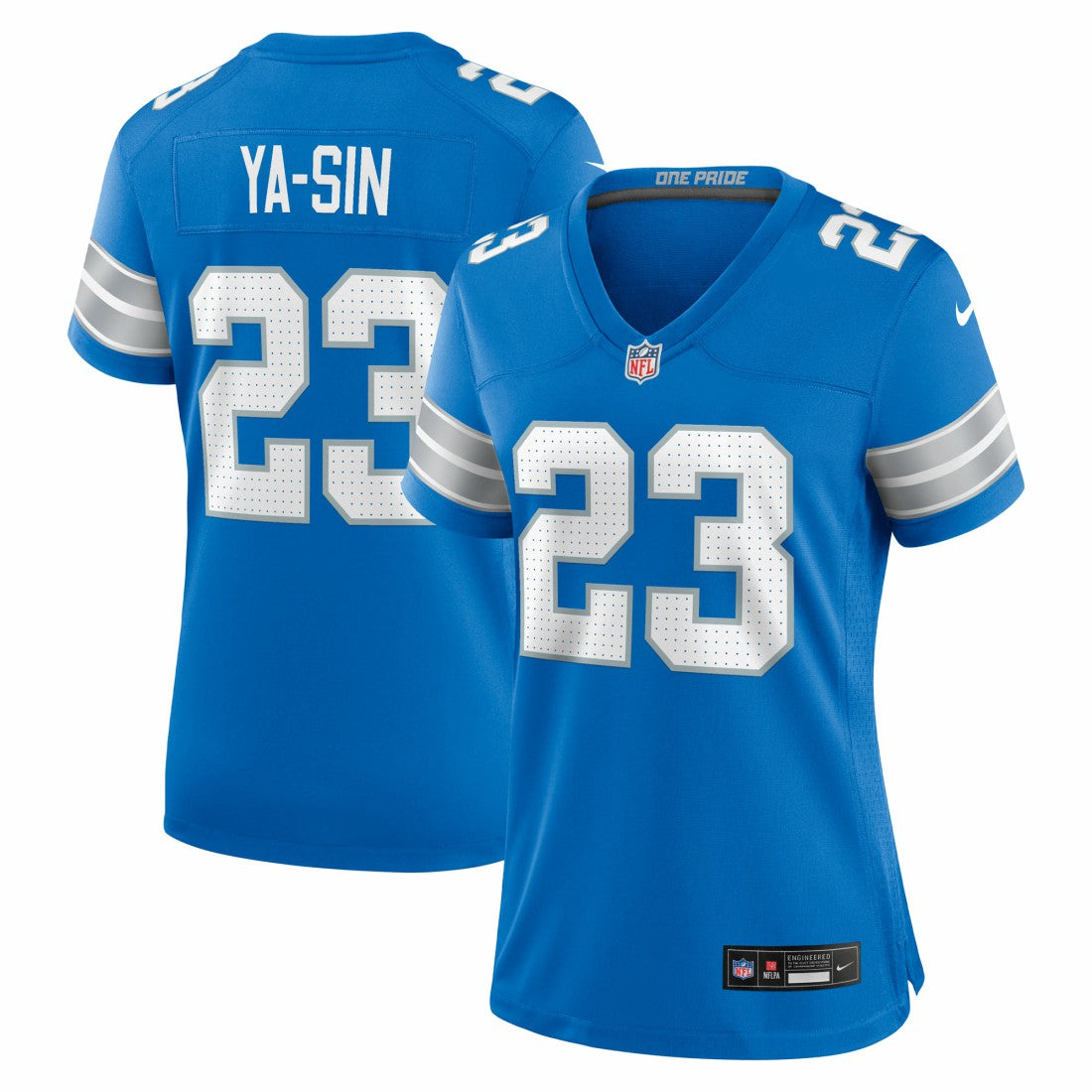 Rock Ya-Sin Detroit Lions Women's Team Game Jersey Blue - Nike