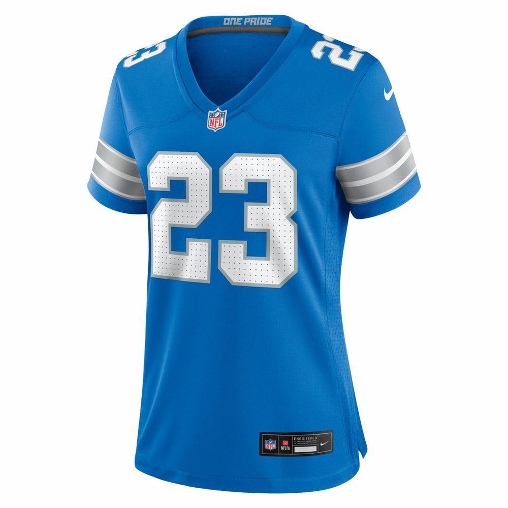 Rock Ya-Sin Detroit Lions Women's Team Game Jersey Blue - Nike