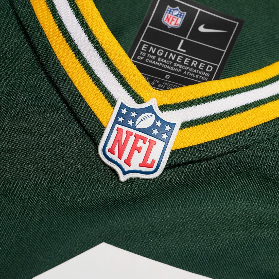 Nate Hobbs Green Bay Packers Team Game Jersey Green - Nike
