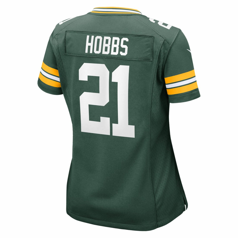 Nate Hobbs Green Bay Packers Women's Team Game Jersey Green - Nike