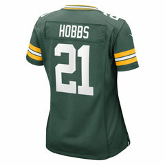 Nate Hobbs Green Bay Packers Women's Team Game Jersey Green - Nike