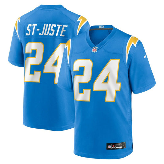 Benjamin St-Juste Los Angeles Chargers Team Game Jersey - Powder Blue | NFL Jerseys
