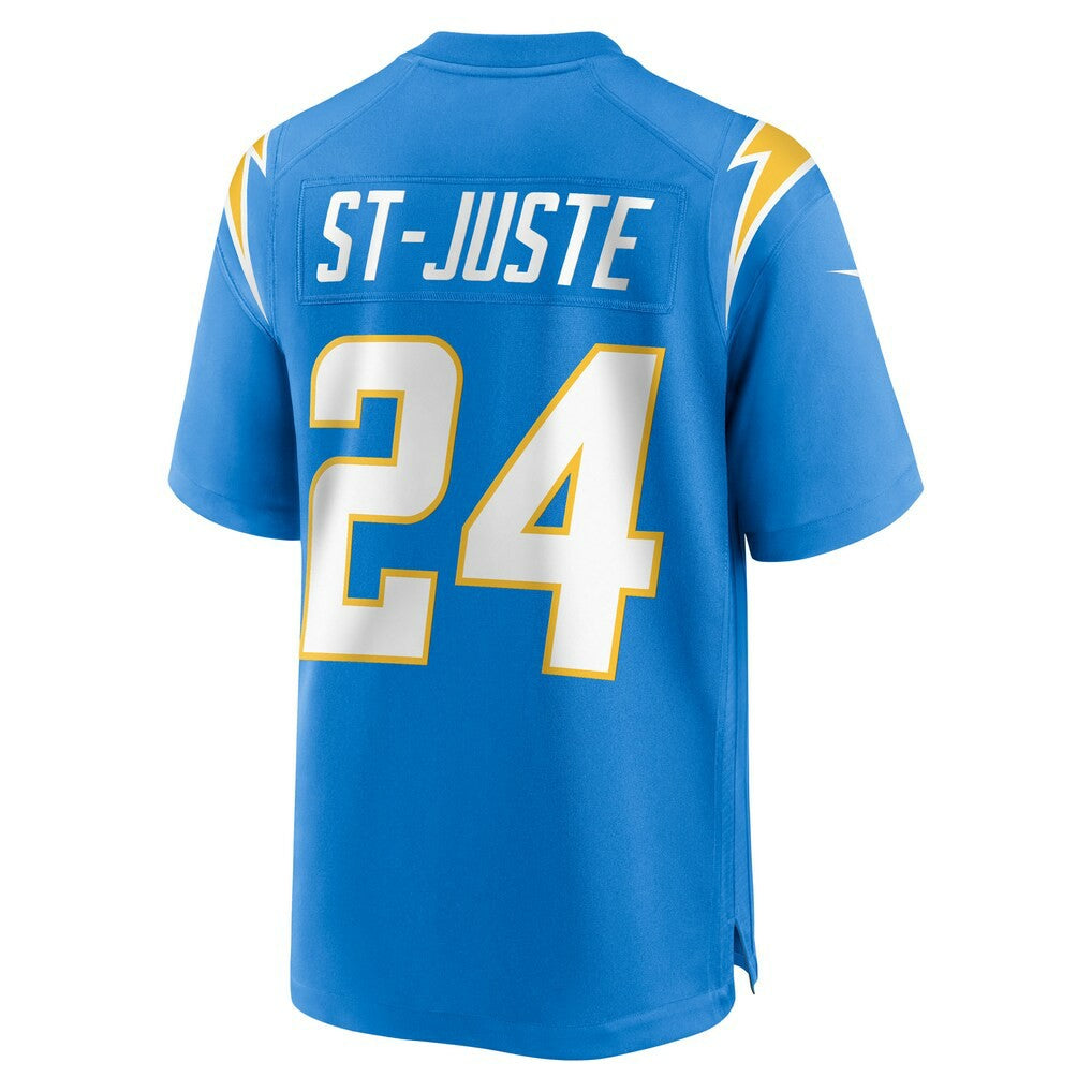 Benjamin St-Juste Los Angeles Chargers Team Game Jersey Powder Blue - Nike