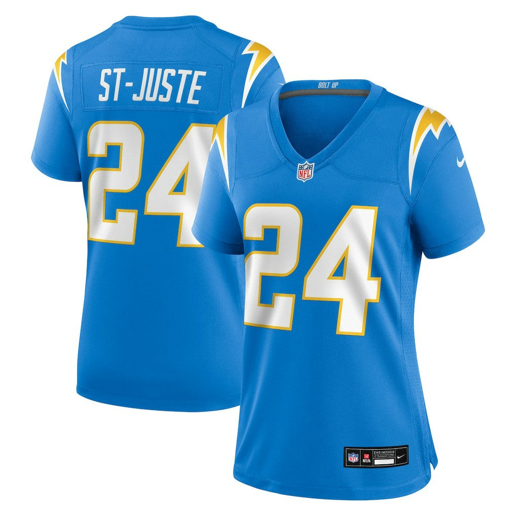 Benjamin St-Juste Los Angeles Chargers Women's Team Game Jersey Powder Blue - Nike