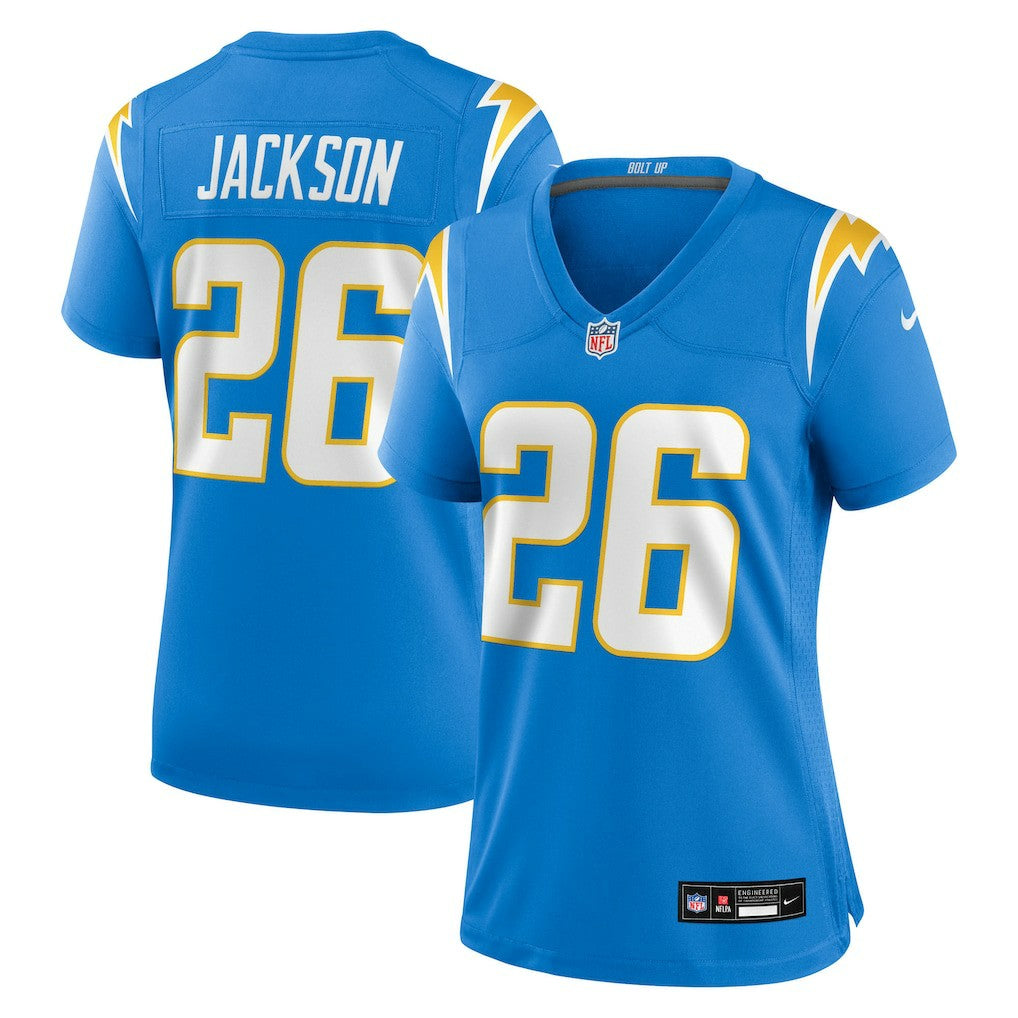 Donte Jackson Los Angeles Chargers Women's Team Game Jersey Powder Blue - Nike