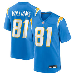 Mike Williams Los Angeles Chargers Team Game Jersey Powder Blue - Nike