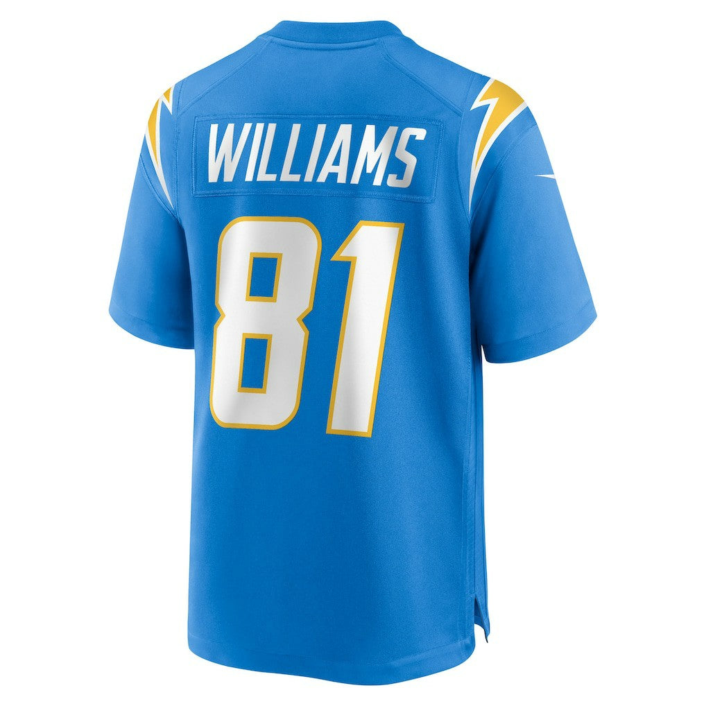 Mike Williams Los Angeles Chargers Team Game Jersey Powder Blue - Nike