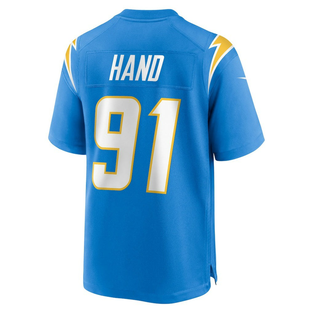 Da'Shawn Hand Los Angeles Chargers Team Game Jersey Powder Blue - Nike