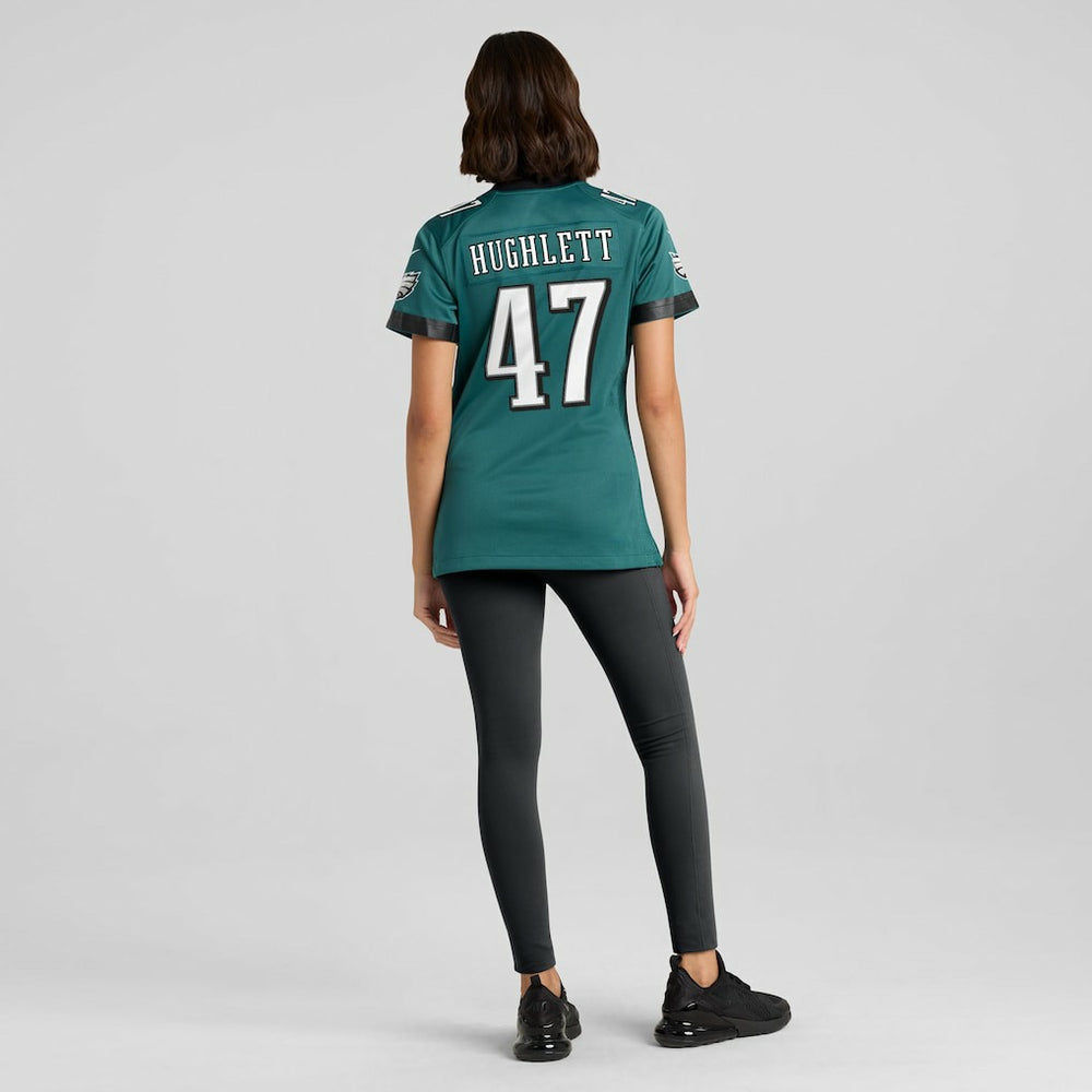 Charley Hughlett Philadelphia Eagles Women's Team Game Jersey Midnight Green - Nike