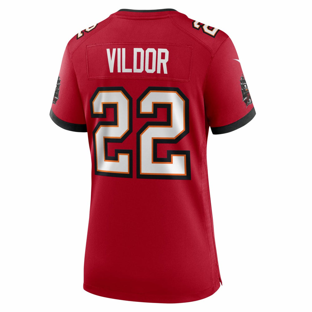 Kindle Vildor Tampa Bay Buccaneers Women's Team Game Jersey Red - Nike
