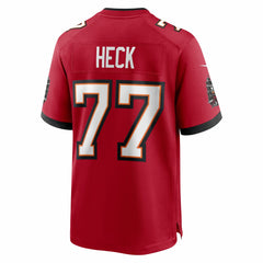 Charlie Heck Tampa Bay Buccaneers Team Game Jersey Red - Nike
