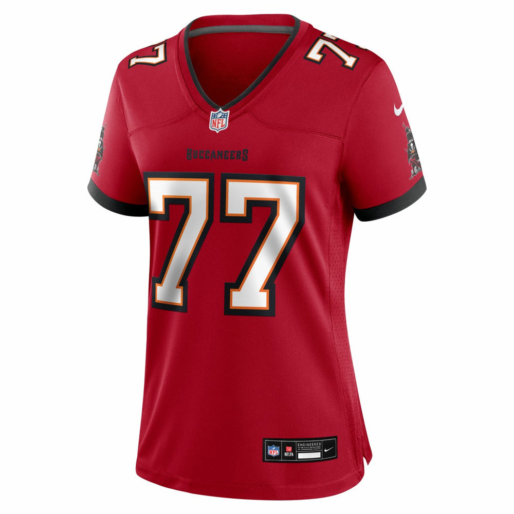 Charlie Heck Tampa Bay Buccaneers Women's Team Game Jersey Red - Nike
