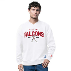 Atlanta Falcons Starter 1966 Throwback Collection Sweatshirt White - NFL
