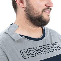 Dallas Cowboys G-III Sports by Carl Banks Adaptive Outlast Long Sleeve T-Shirt Navy/Silver - NFL