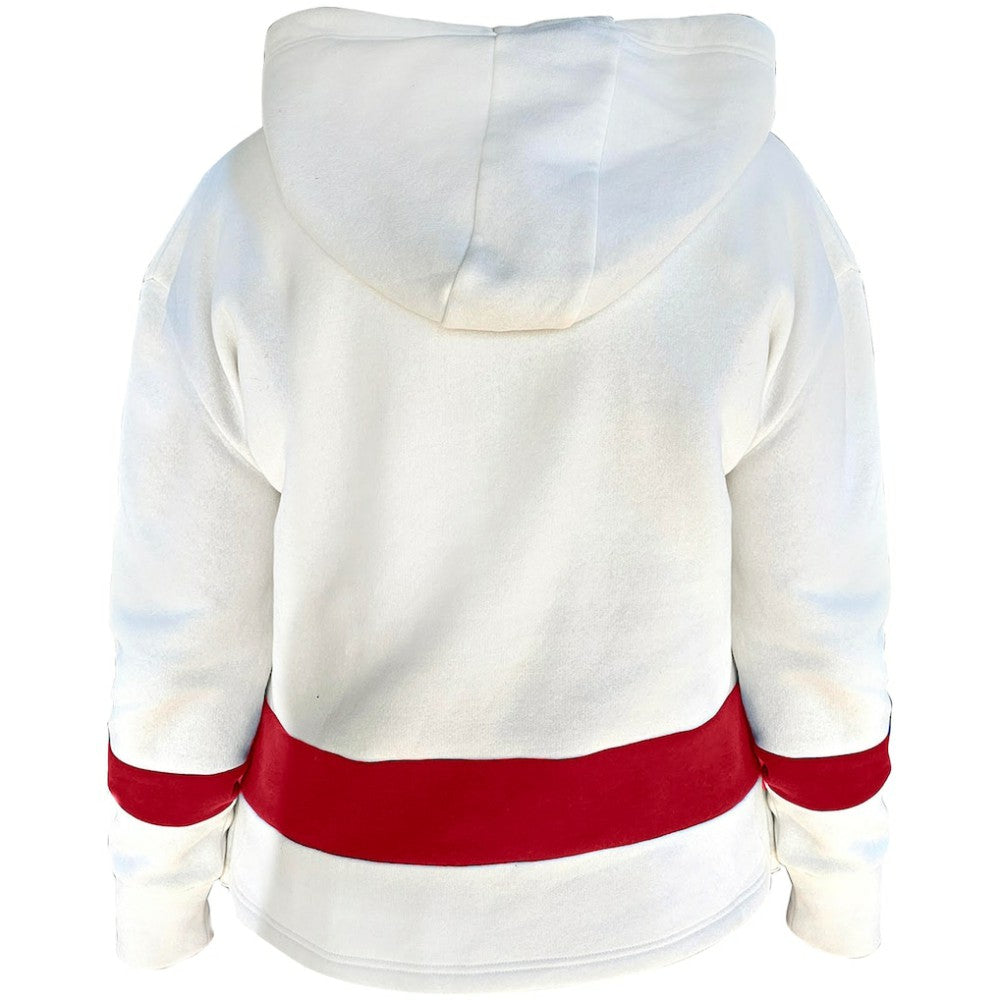 Washington Capitals Profile Women's Plus Size Hoodie White